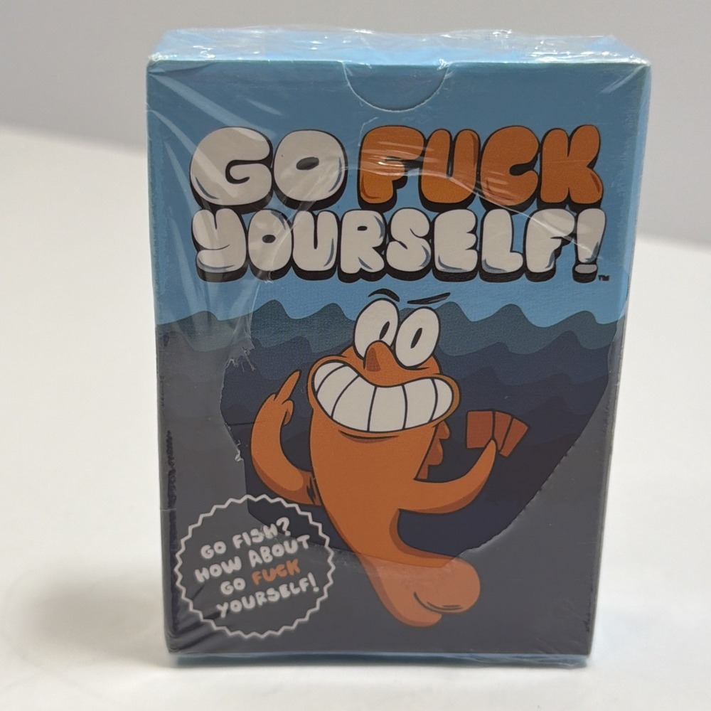 Go F*** Yourself The Adult Go Fish Game You've Always Wanted Hilarious Card Game